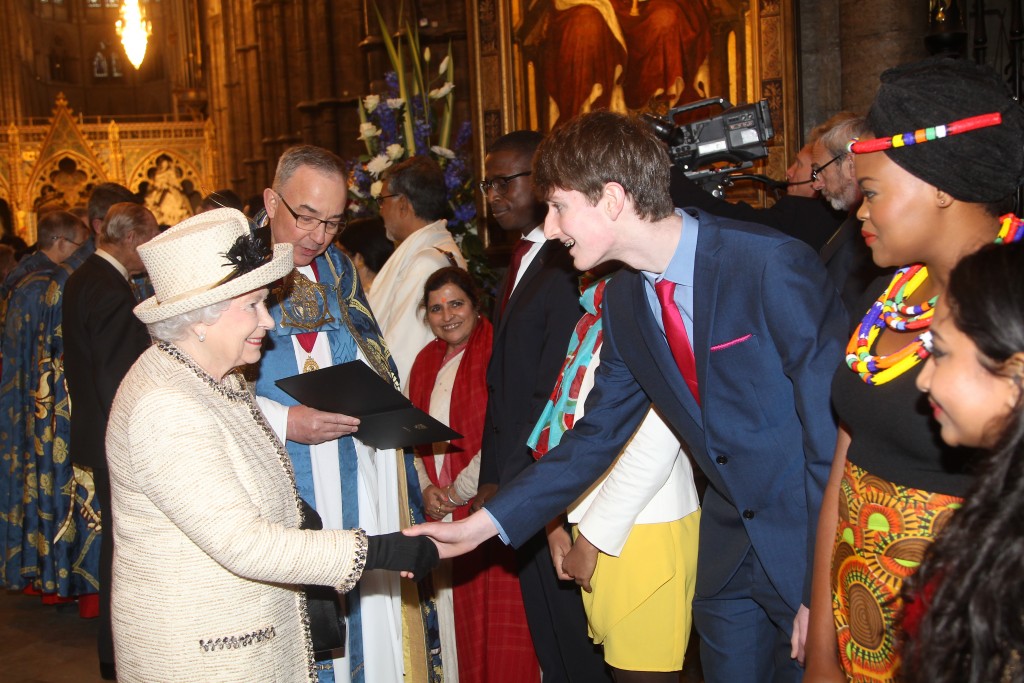 An Observance for Commonwealth Day 2015 was held at Westminster Abbey, London in the presence of HM The Queen, The Duke of Edinburgh, The Prince of Wales, The Duchess of Cornwall, The Duke and Duchess of Cambridge. The Service was conducted by The Dean of